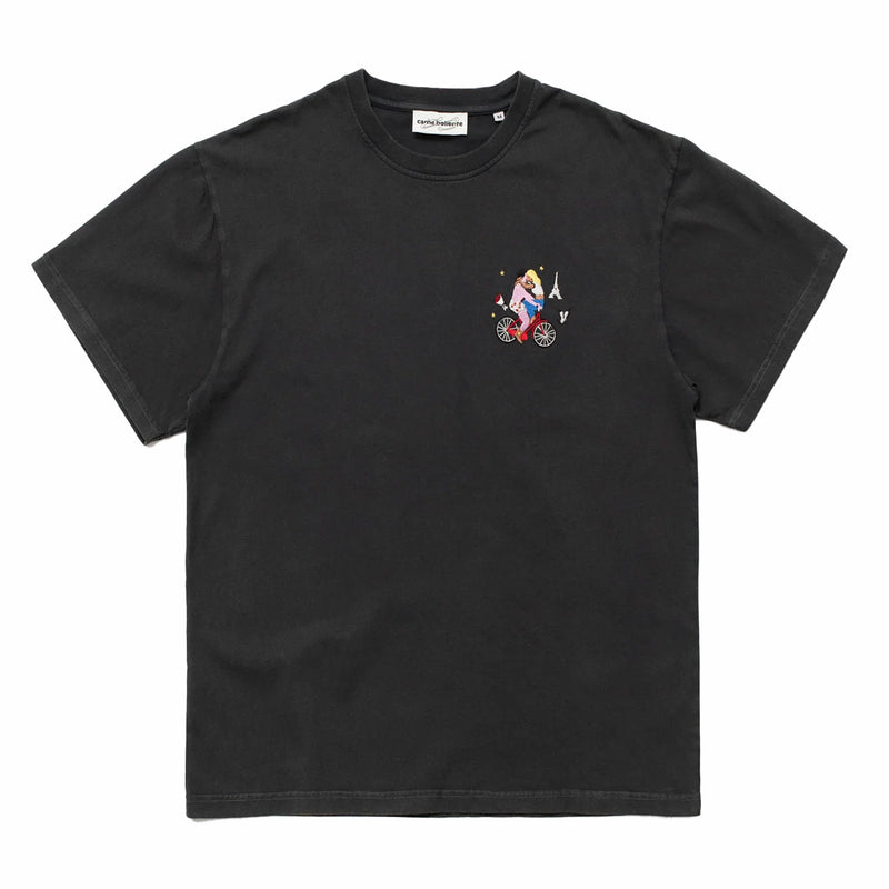 Carne Bollente Velo Valentine T-Shirt (Off Black) - August Shop