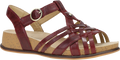 Quarter turn view Women's Dansko Footwear style name Christa in color Plum. Sku: 7806410300