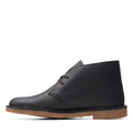 Clarks FOOTWEAR Clarks Bushacre 3 Black Leather - Men's