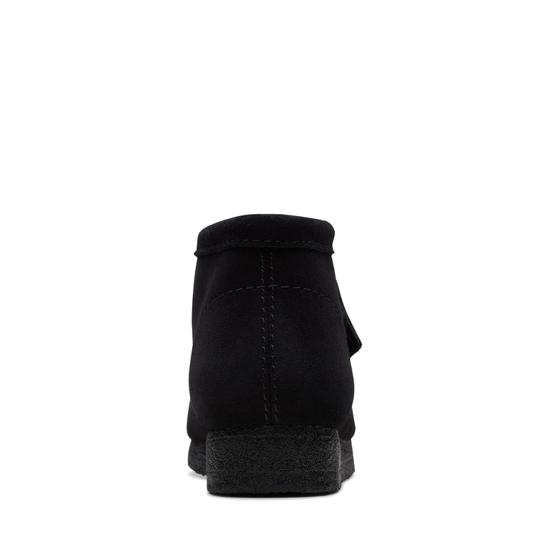 Clarks FOOTWEAR Clarks Wallabee Boot Black Sde - Men's