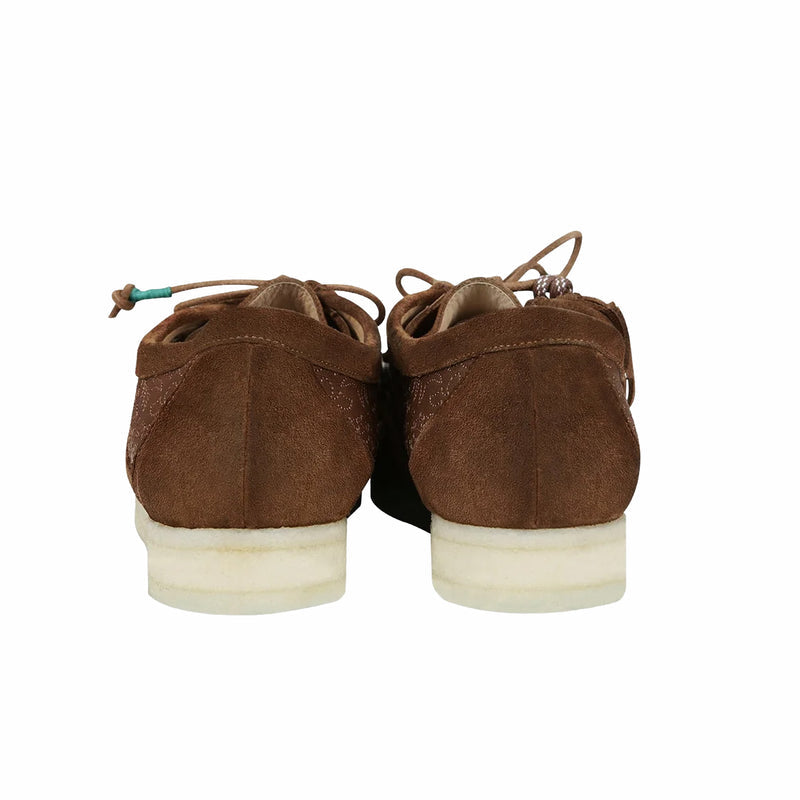 Clarks x Andersson Bell "ADSB" Wallabee Embroidery (Tan) - August Shop