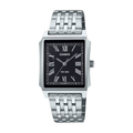 CLASSIC UNISEX WATCH SILVER / BLACK MTP-B190D-1BV