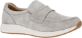 Quarter turn view Women's Dansko Footwear style name Clementine in color Light Grey Nubuck. Sku: 8603240300