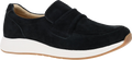 Quarter turn view Women's Dansko Footwear style name Clementine in color Black Nubuck. Sku: 8603000300