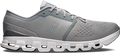 Quarter turn view Men's On Running Footwear style name Cloud X 4 in color Alloy/ Ivory. Sku: 3ME30043228