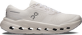 Quarter turn view Women's On Running Footwear style name Cloudrunner 3 Wide in color White/ Ivory. Sku: 3WG10070924