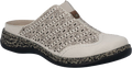 Quarter turn view Women's Rieker Footwear style name Daisy 76 in color Crema. Sku: 46376-60