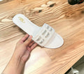 Diamond pearl slipper