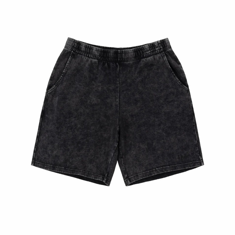 Dime Classic Jersey Sweatshorts (Washed Black) - August Shop