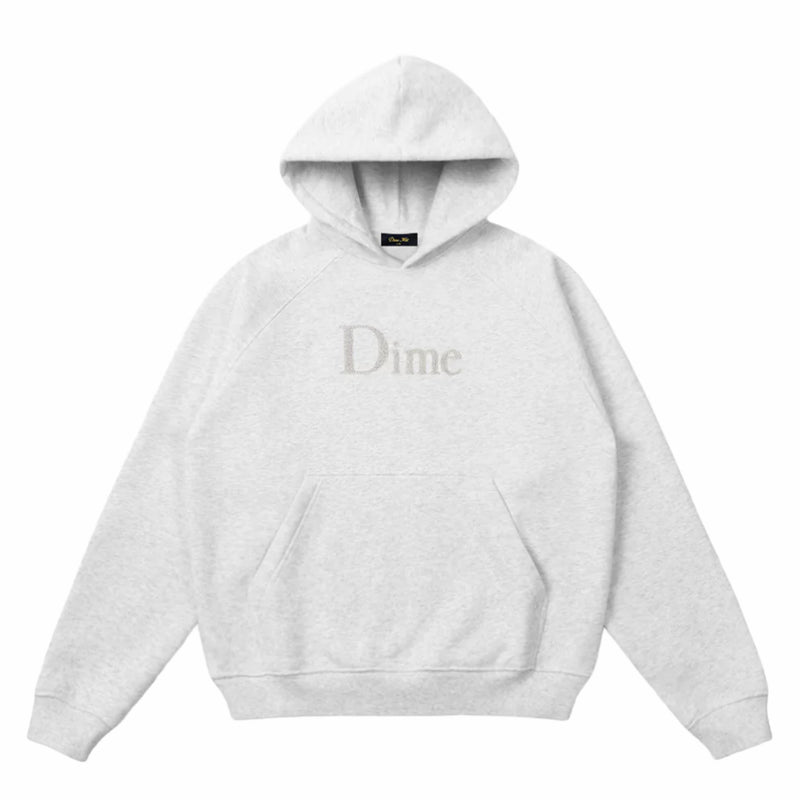 Dime Classic Logo Hoodie (Ash) - August Shop