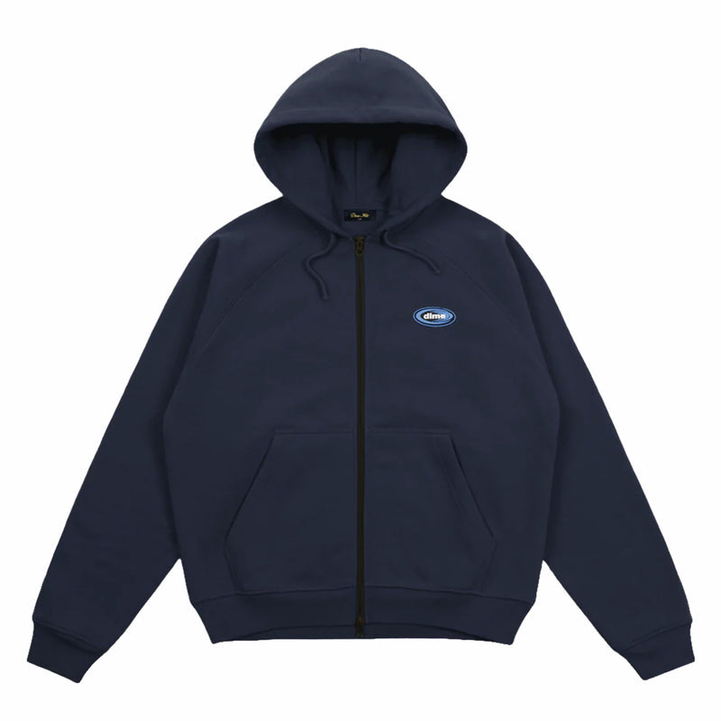 Dime Marathon Zip Hoodie (Navy) - August Shop