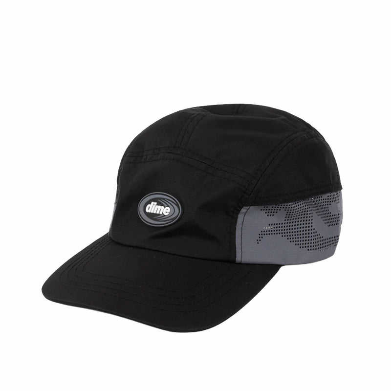 Dime Perforated Tech Cap (Black) - August Shop