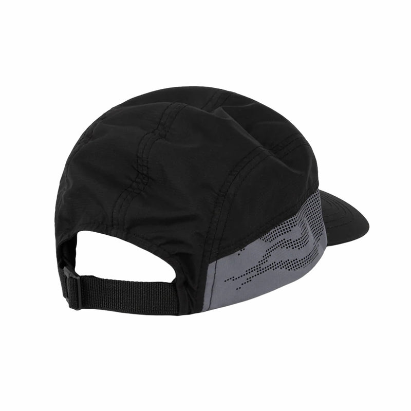 Dime Perforated Tech Cap (Black) - August Shop