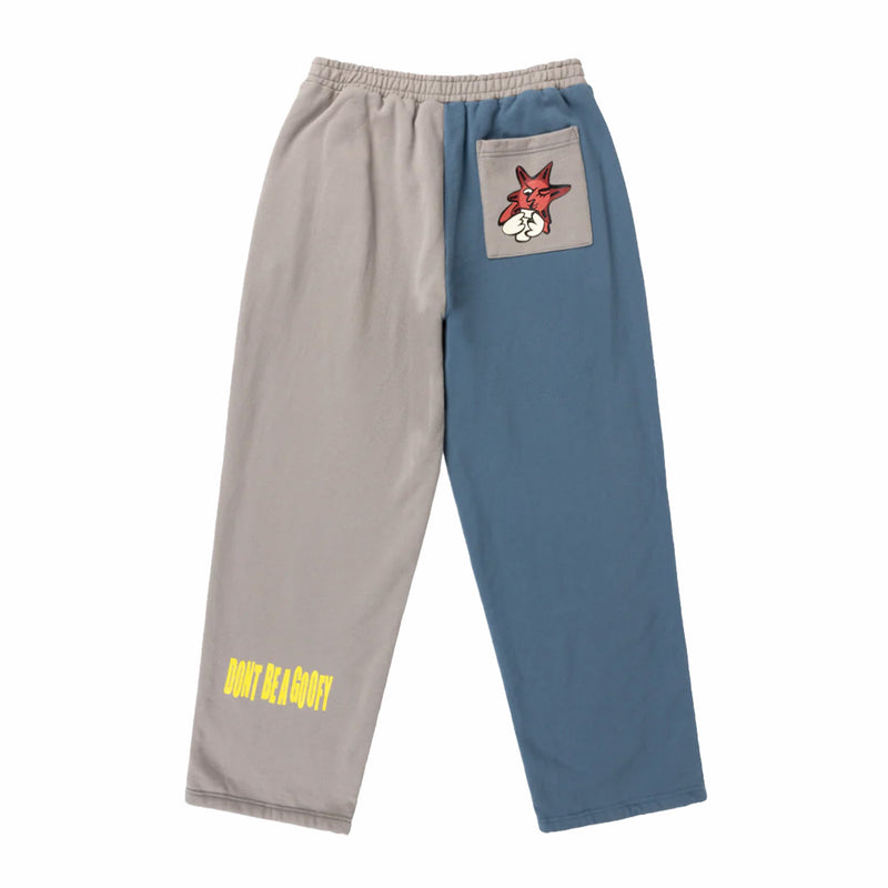 Dime x Glo Gang Glo Dime Sweatpants (Gray/Storm Blue) - August Shop