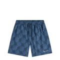 DOTTED MONOGRAM SWIMSHORTS QUIET HARBOR