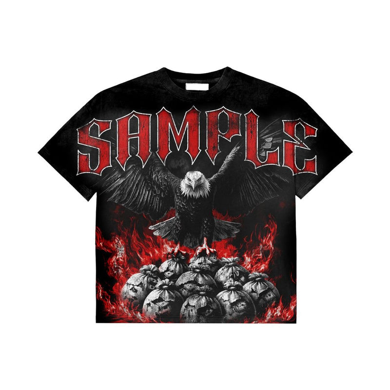 EAGLE TEE(BLACK)