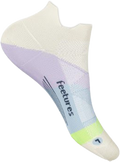Quarter turn view Women's Feetures Sock style name Elite Ultra Light No Show in color Lilac Breeze. Sku: E5515857