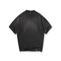 EMBELLISHED T-SHIRT STAINED BLACK