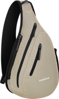 Quarter turn view Women's Sherpani Hand Bag style name Espirit At in color Straw. Sku: 26-ESPRI03060