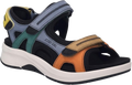 Quarter turn view Women's Josef Seibel Footwear style name Estelle 02 in color Multi. Sku: 97302-380900