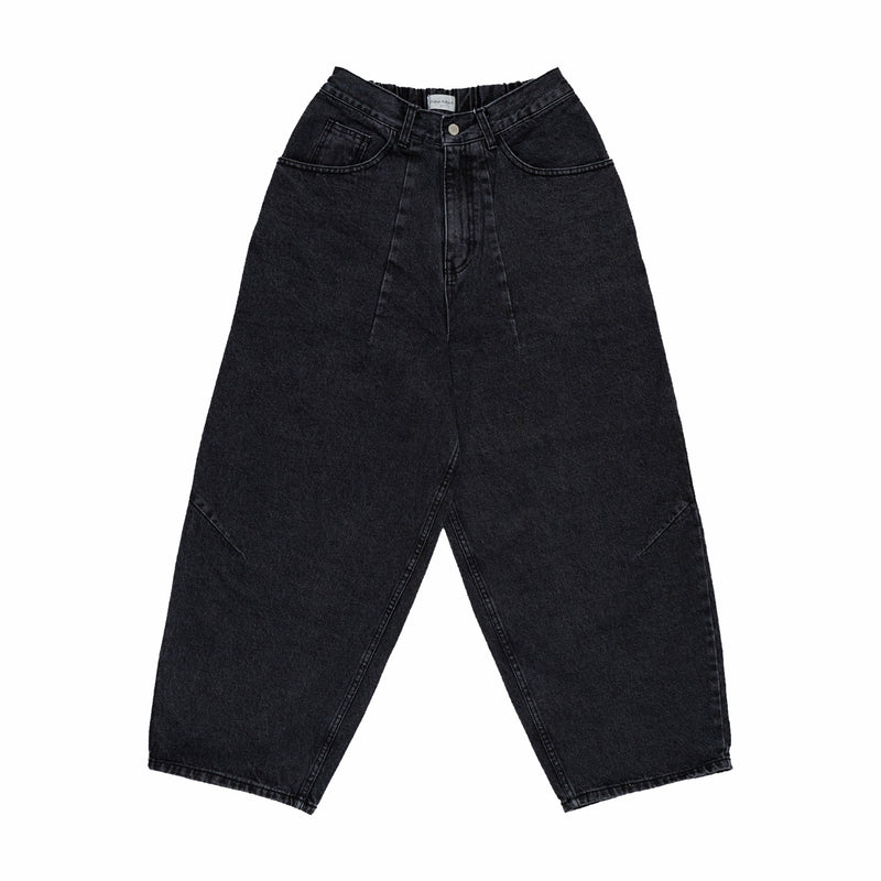 Estudio Niksen Dart Balloon Jeans (Black) - August Shop