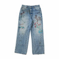 Found Hand Art Jeans (Light Vintage Blue) - August Shop
