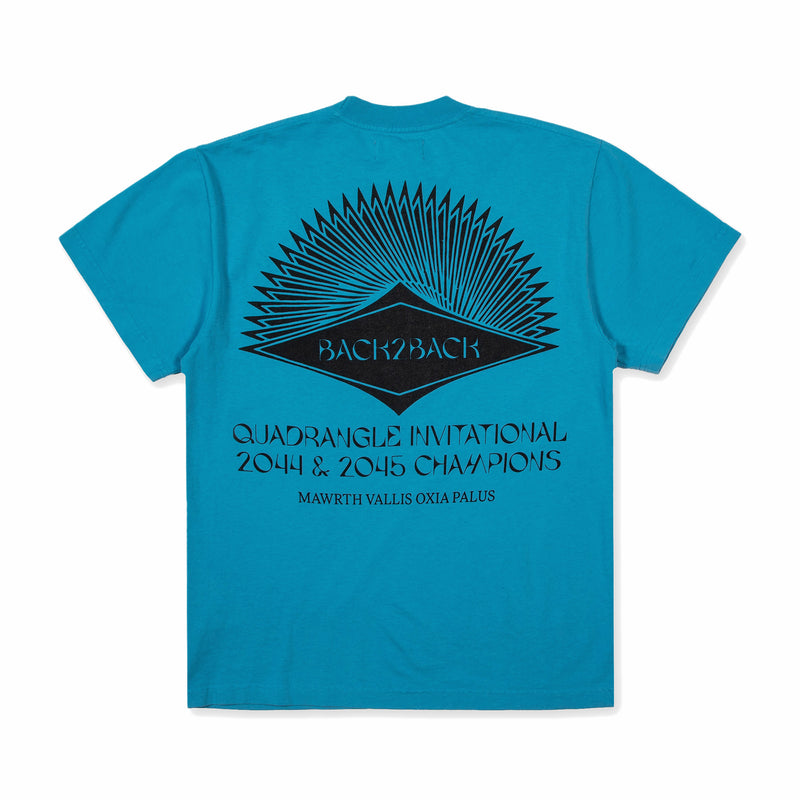 Franchise Back2Back2TheFuture Tee (Faded Blue) - August Shop