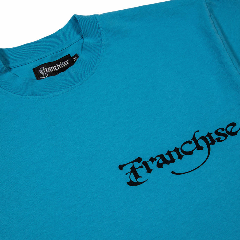 Franchise Back2Back2TheFuture Tee (Faded Blue) - August Shop