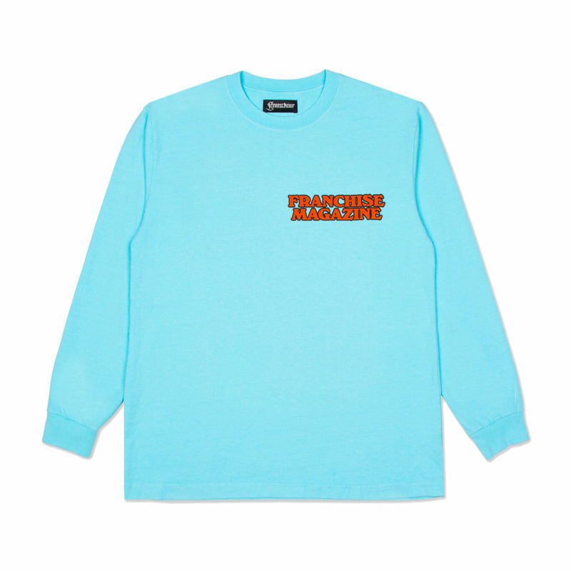 Franchise Lift L/S Tee (Light Blue) - August Shop