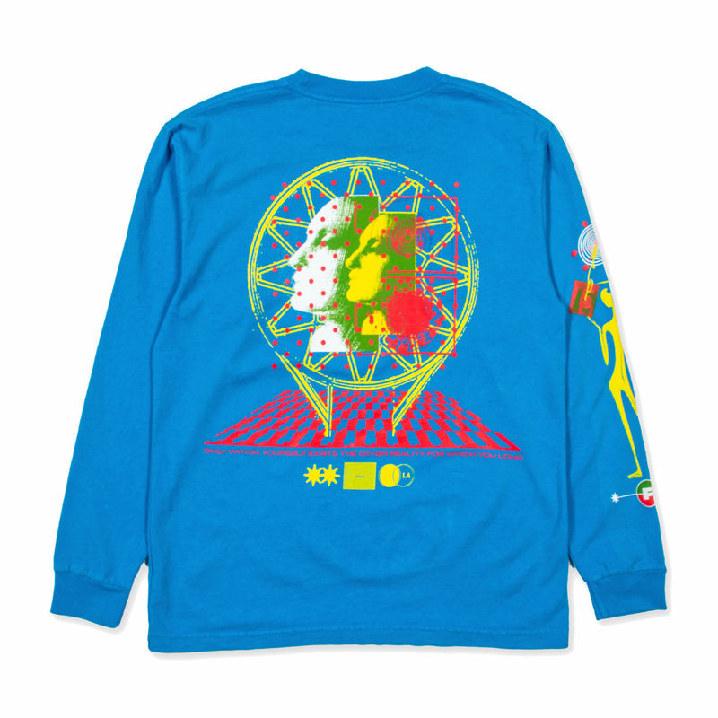 Franchise Within Yourself Longsleeve Tee (Electric Blue) - August Shop