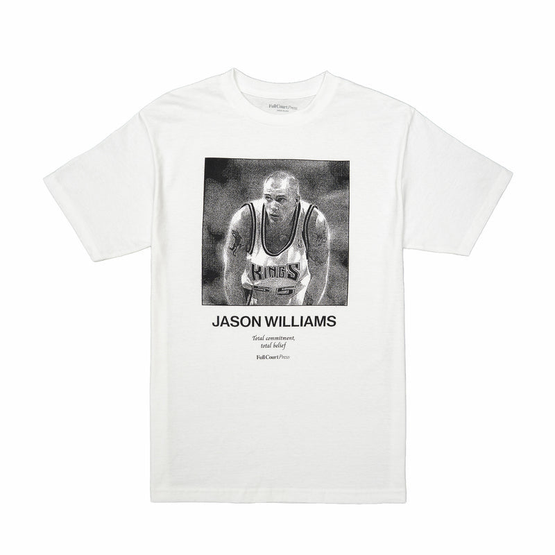 Full Court Press Jason Williams T-Shirt (White) - August Shop
