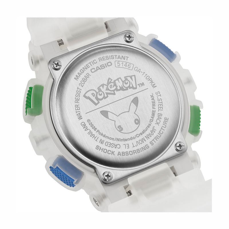 G-Shock x Pokémon GA110PKM-7A (Clear) - August Shop