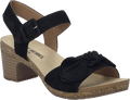Quarter turn view Women's Josef Seibel Footwear style name Grace 11 in color Black. Sku: 86411-380100