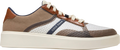 Quarter turn view Men's Cole Haan Footwear style name Grand Crosscourt Winner in color Ivory British Tan. Sku: C43792