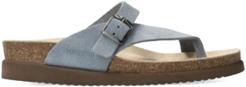Quarter turn view Women's Mephisto Footwear style name Helen in color Sea Blue. Sku: HEL62822