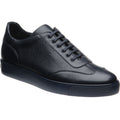 Product image for Herring Brendon in navy grain calf