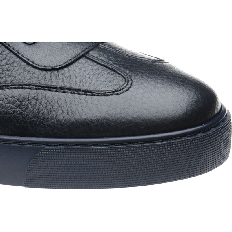Product image for Herring Brendon in navy grain calf