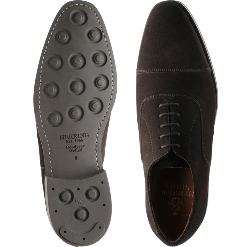 Product image for Herring Godalming (Rubber) in brown suede
