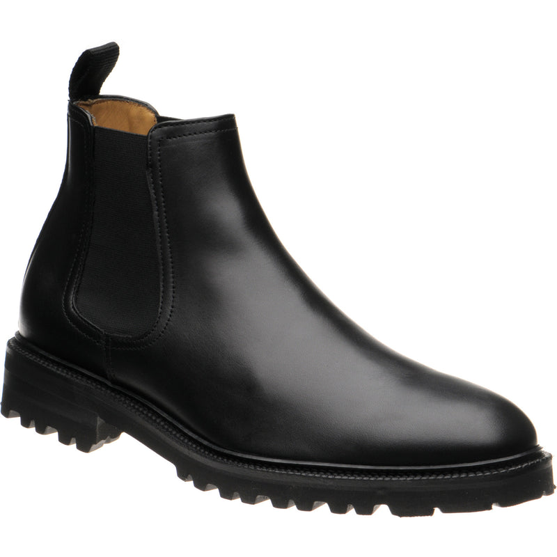 Product image for Herring Grange in black calf