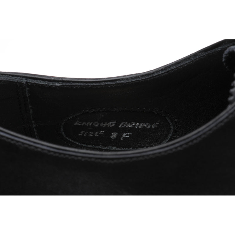 Product image for Herring Knightsbridge (Oxford) in black calf