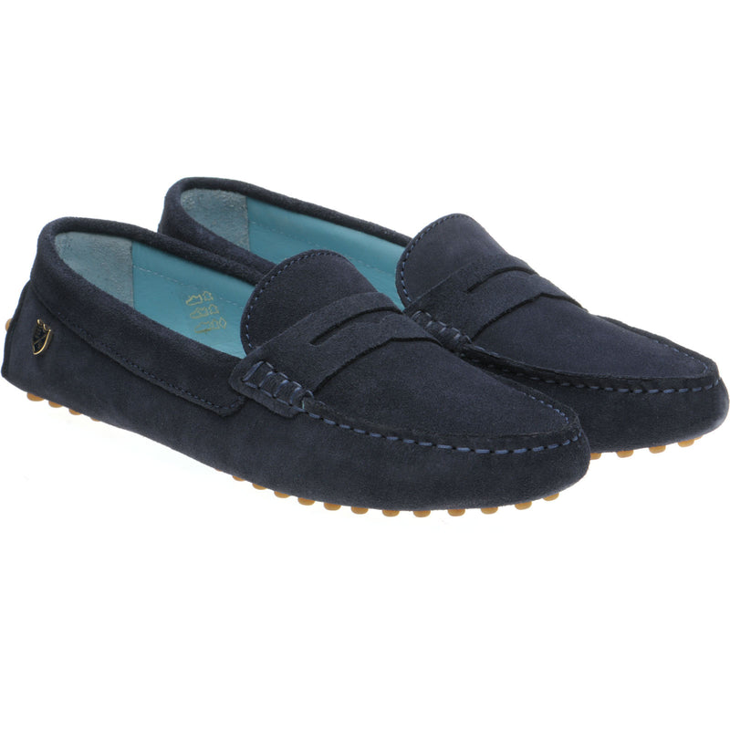 Product image for Herring Louisa in navy suede