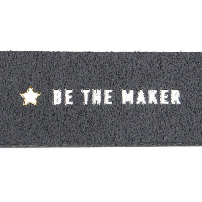 Product image for Herring Make Your Own Belt Kit in black calf