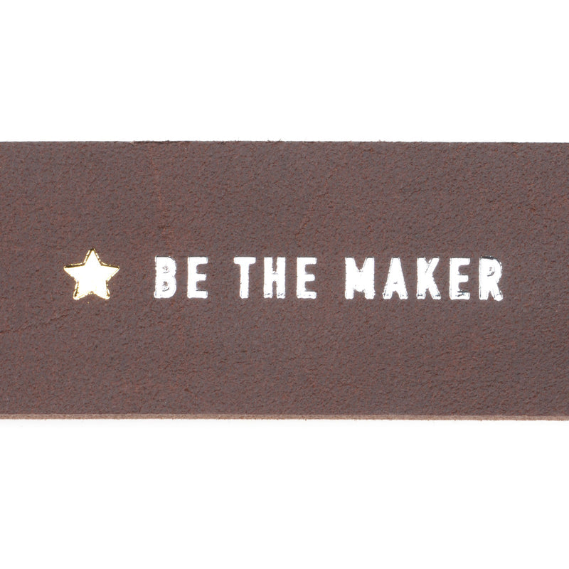 Product image for Herring Make Your Own Belt Kit in cocoa calf