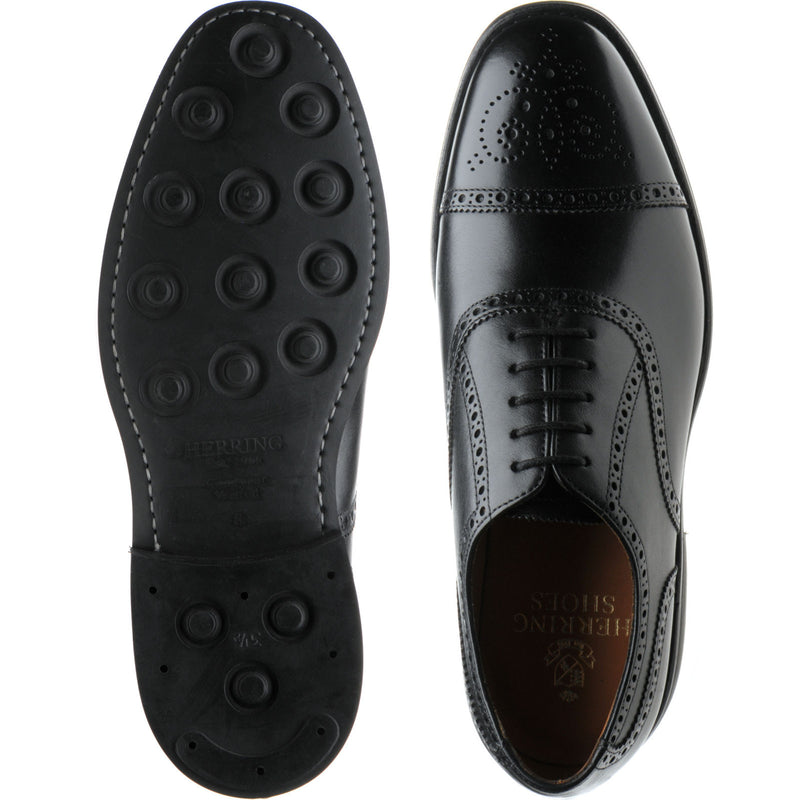 Product image for Herring Reading II (Rubber) in black calf