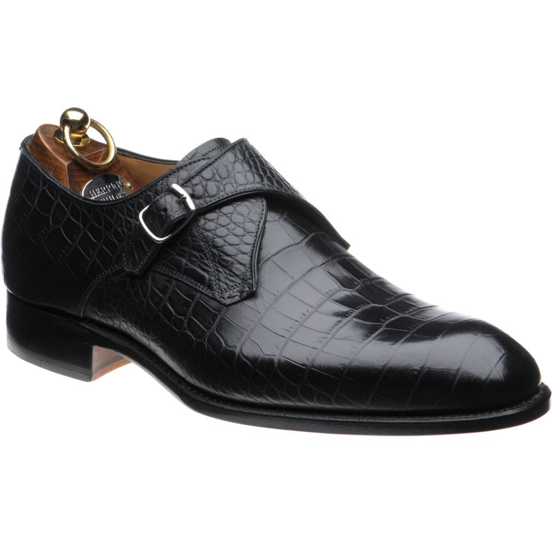 Product image for Herring Salobrena in black croc