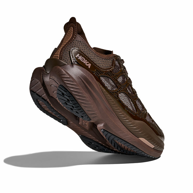 HOKA Men's Mach X Caged (Walnut/Soaring Blue) - August Shop