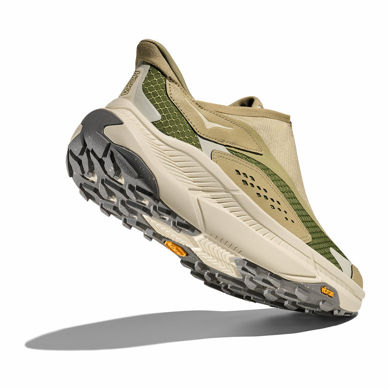 Hoka Men's Project Transport (Eggshell/Sedge Green) - August Shop