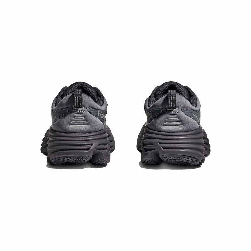 Hoka Unisex Bondi 8 TS Caged (Charcoal Grey/Grey Skies) - August Shop