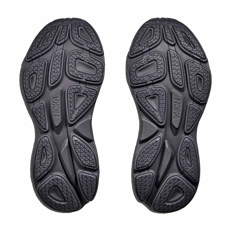Hoka Unisex Bondi 8 TS Caged (Charcoal Grey/Grey Skies) - August Shop