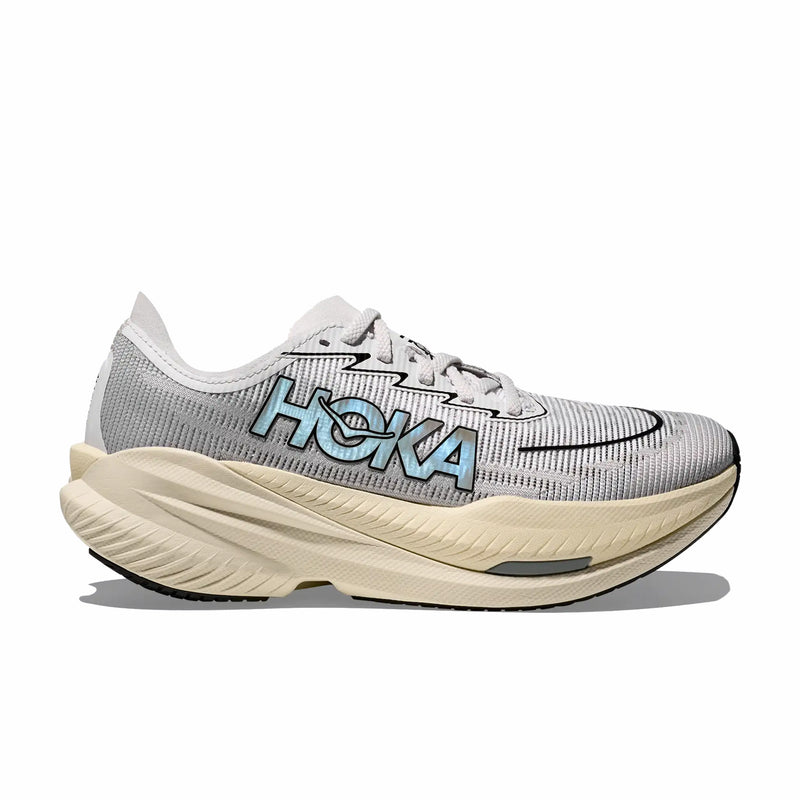 Hoka Unisex Mach X2 (White/Cosmic Grey) - August Shop